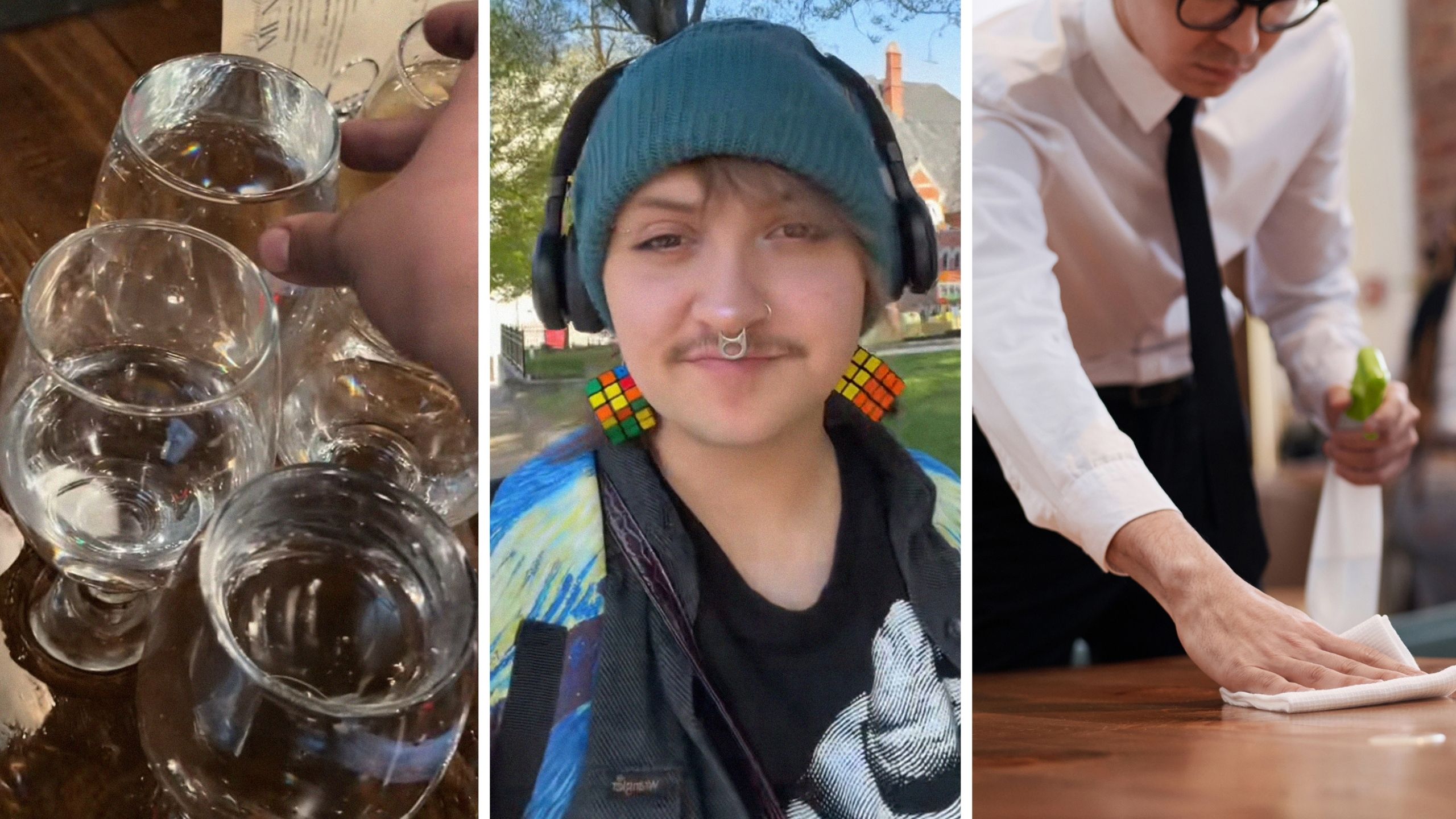 Server Tries To Clear Table. Then They See The Cruel Prank The Group Pulled Before Leaving