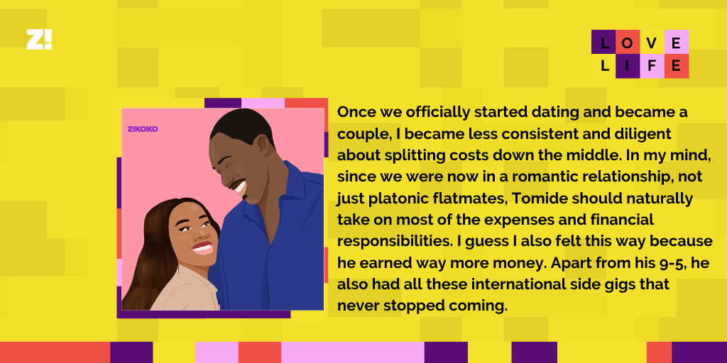 Love Life: He Insists on a 50–50 Arrangement Against My Will