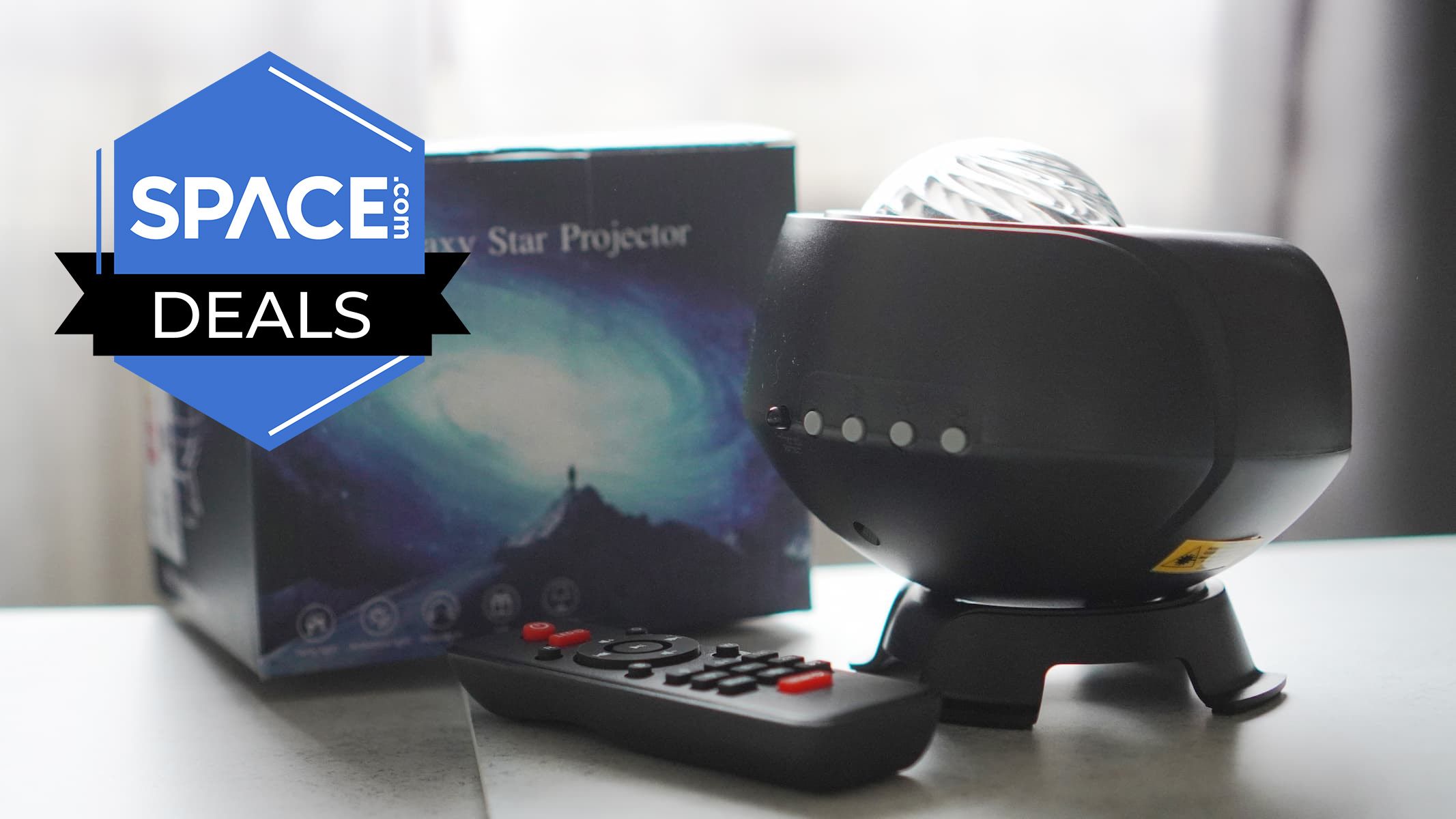 This star projector's coverage is mind-blowing and it's never been cheaper