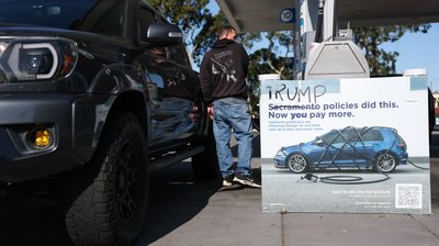Trump says Iran truce on ‘life support,’ seeks gas tax pause
