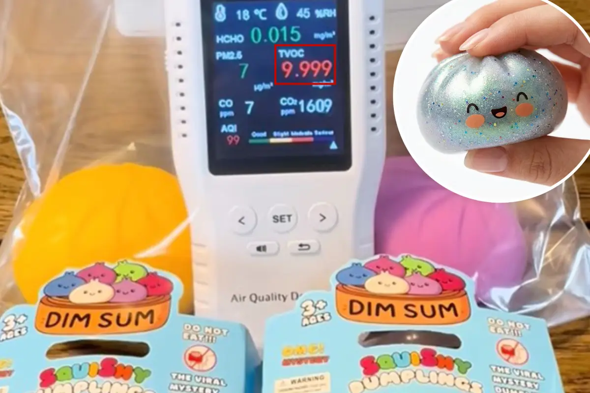 Popular toy for children emits absolutely toxic amounts of chemicals