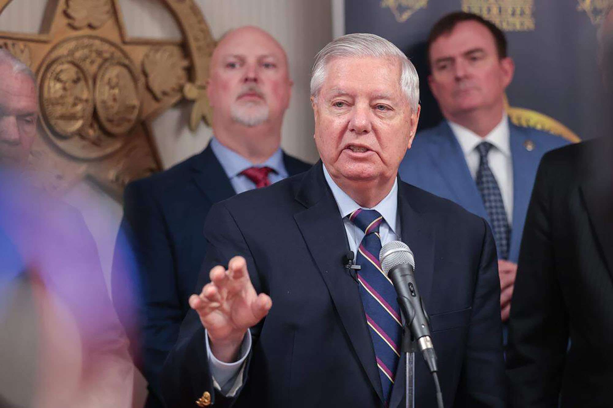 Lindsey Graham Wants You To Pay $400 Million for Trump's New Ballroom