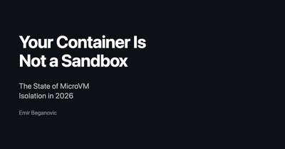 Your Container Is Not a Sandbox