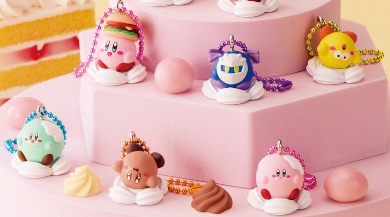 Kirby's Dream Buffet keychains headed to Japan in May 2026