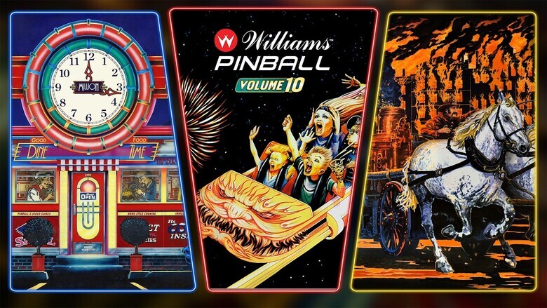 Williams Pinball Volume 10 comes to Pinball FX today