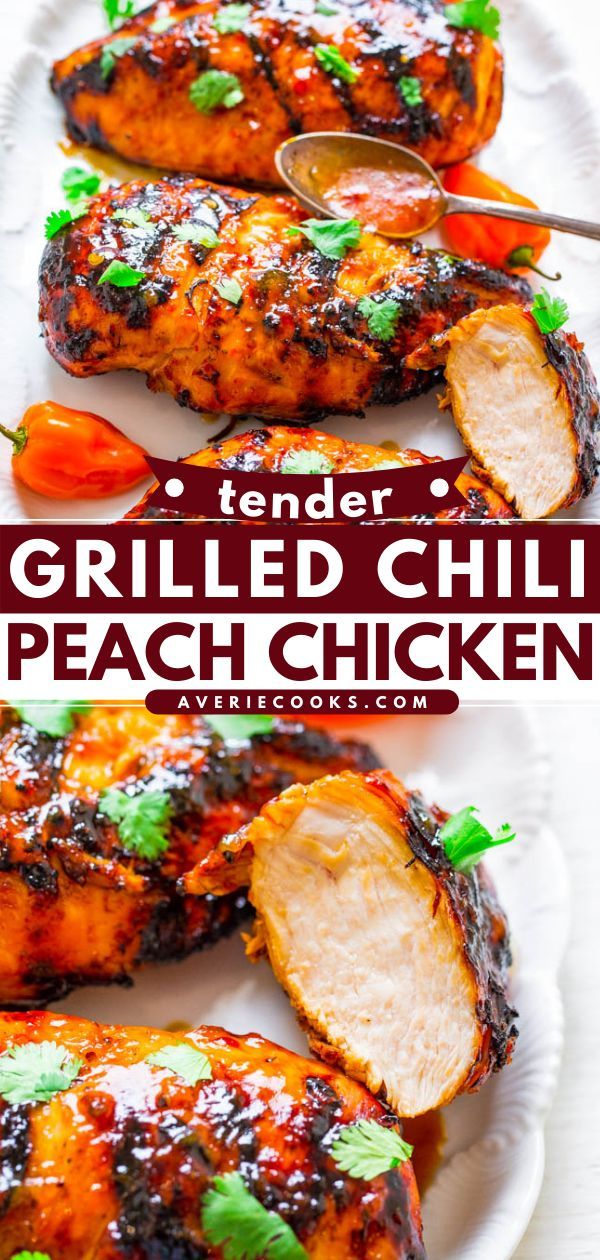 Delicious Grilled Chicken with Cilantro Garnish