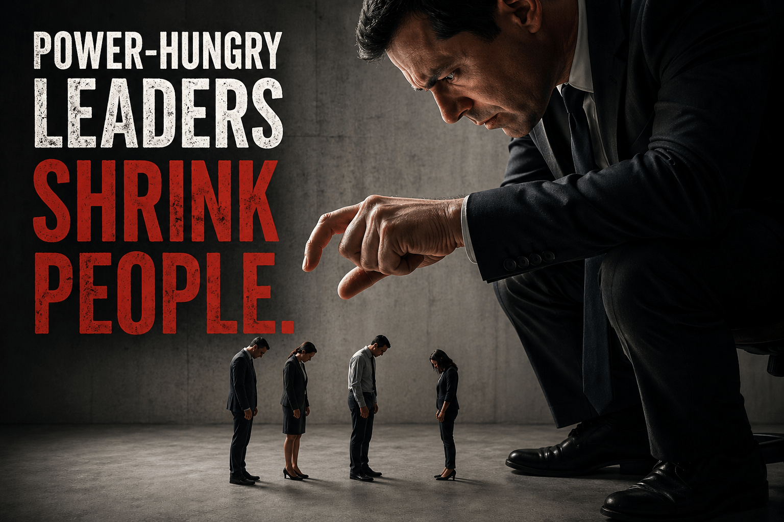 How Leaders Shrink People