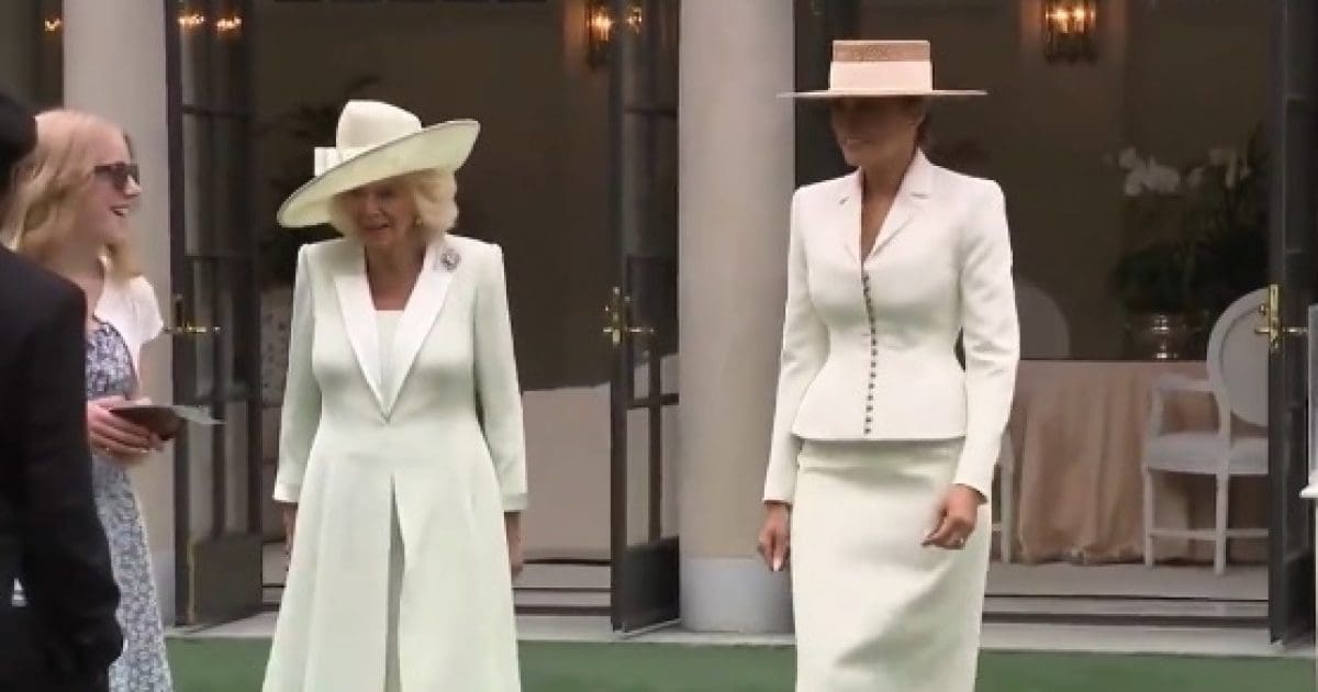 First Lady Melania Trump Reinforces the Importance of Technology and Education with Her Majesty Queen Camilla