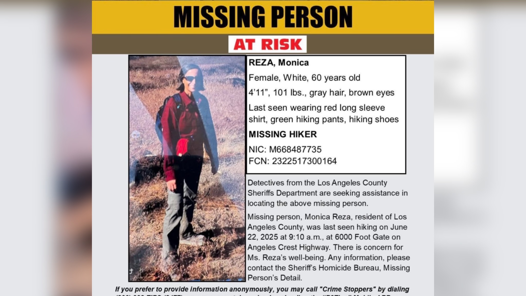 Monica Reza Family Questions Missing Scientist Investigation