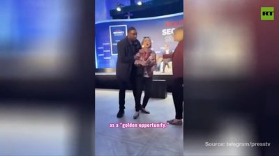 Anti-war protesters storm Lockheed-sponsored Politico forum (VIDEOS) — RT World News