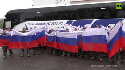 Russia and Ukraine exchange 205 POWs – Moscow (VIDEO