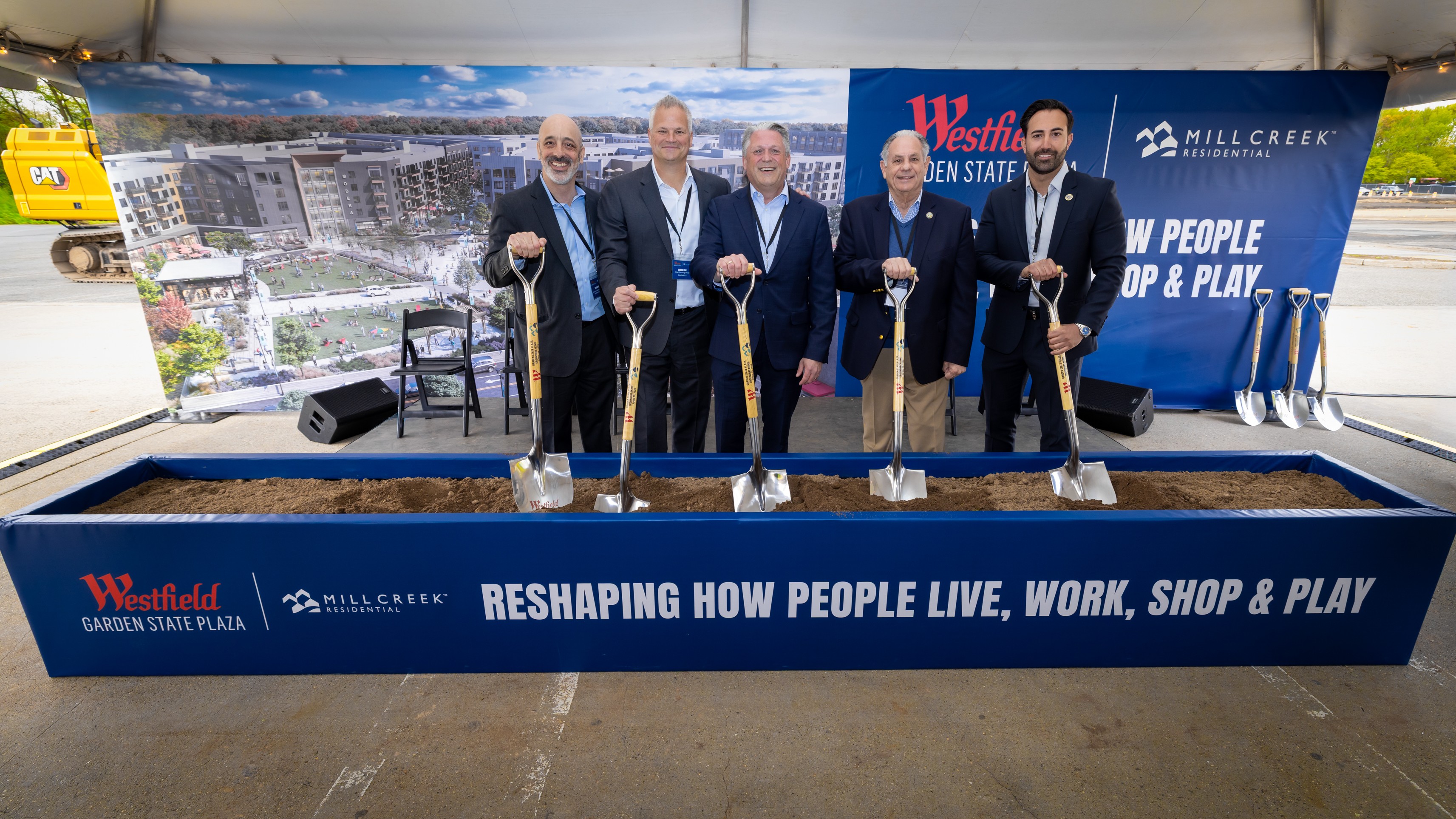 Unibail-Rodamco-Westfield and Mill Creek Residential Break Ground on Community-Driven Vision at Westfield Garden State Plaza
