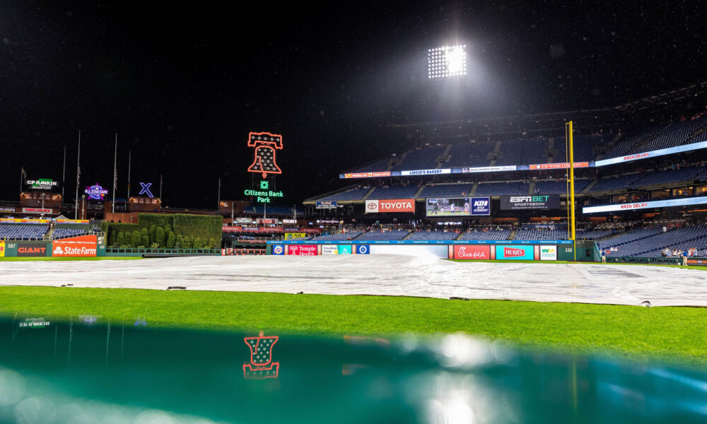 Phillies-Giants game postponed due to weather; doubleheader scheduled for Thursday – Phillies Nation