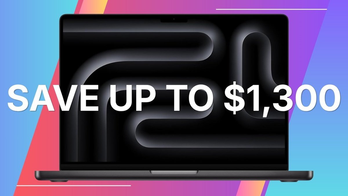 M5 MacBook Pro prices fall up to $1,300 at retailers