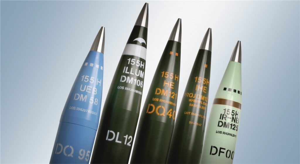 Germany has become the largest ammunition producer in the world