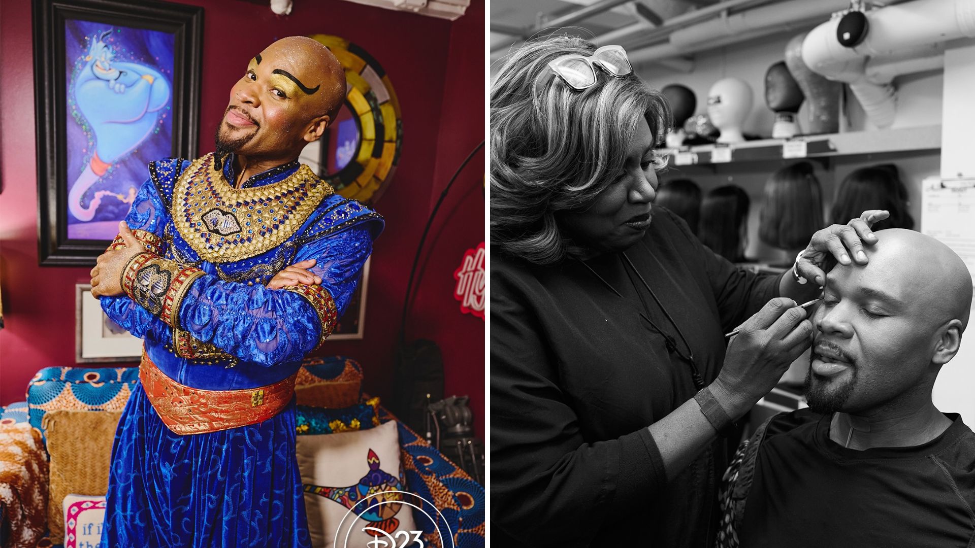 Behind-the-Scenes With Michael James Scott Before Final Genie Performance