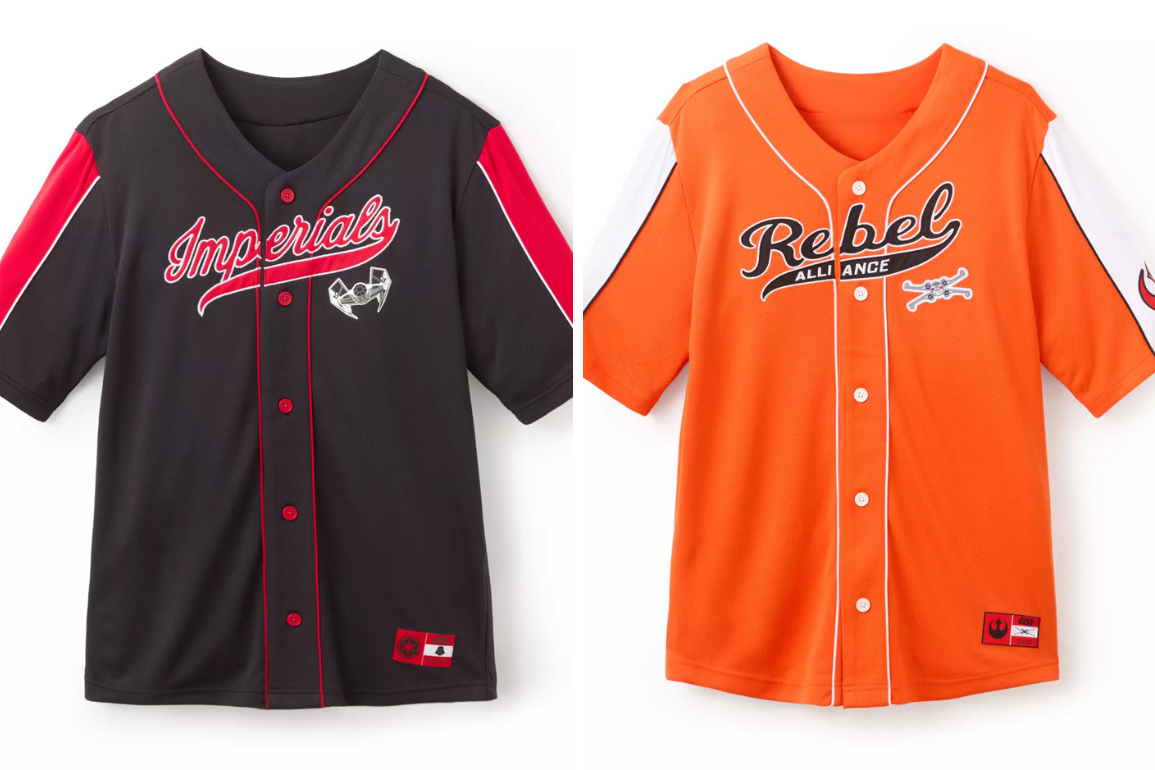 Imperials and Rebels ‘Star Wars’ Baseball Jerseys Now Available Online