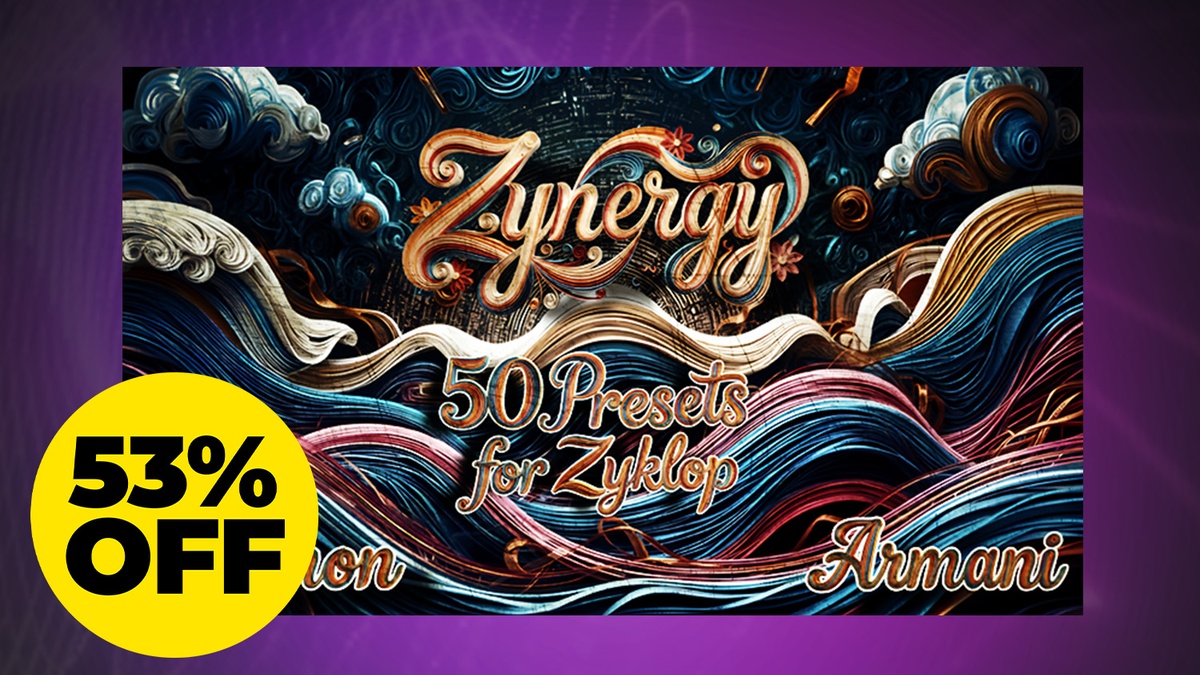 Save 53% on Zynergy soundset for Dawesome Zyklop by Damon Armani