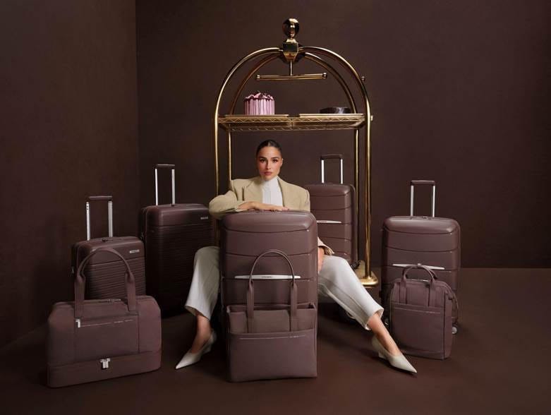 Samsonite serves up most decadent campaign yet, starring Olivia Culpo
