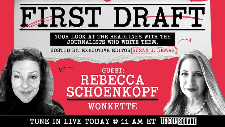 I was on a thing! Wonkette One-A-Day for 4/29/26