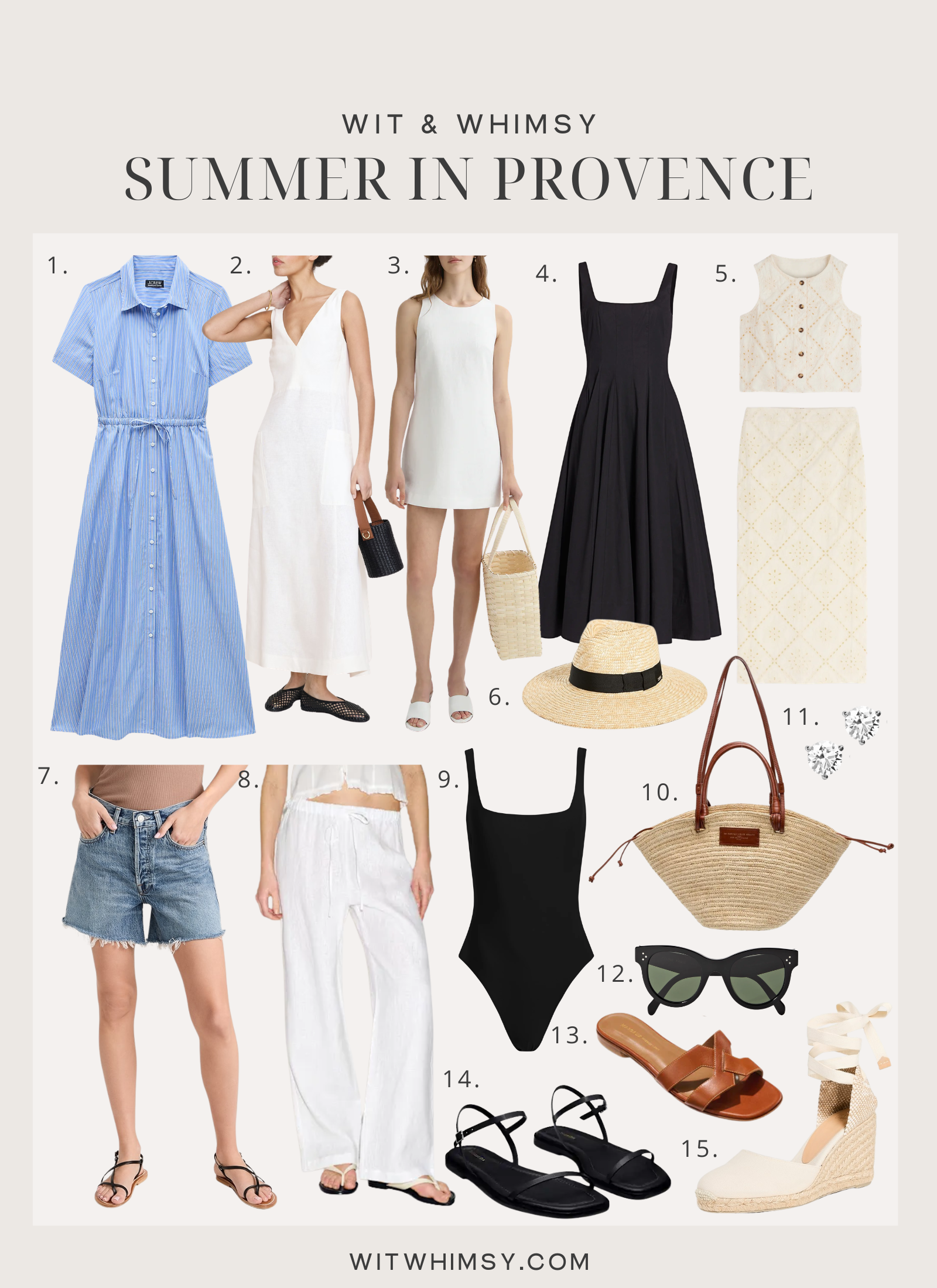 What To Wear in Provence in Summer