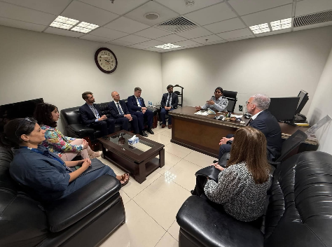 EU delegation visits Islamabad Airport, reviews FIA immigration, border control systems