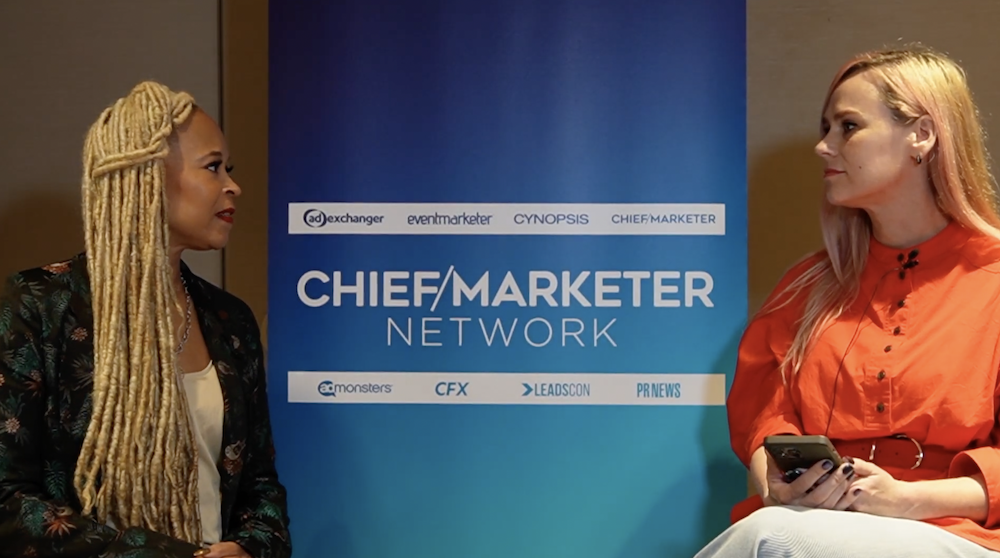 Backstage With Chief Marketer: Chief Growth and Marketing Officer Esi Eggleston Bracey at POSSIBLE 2026