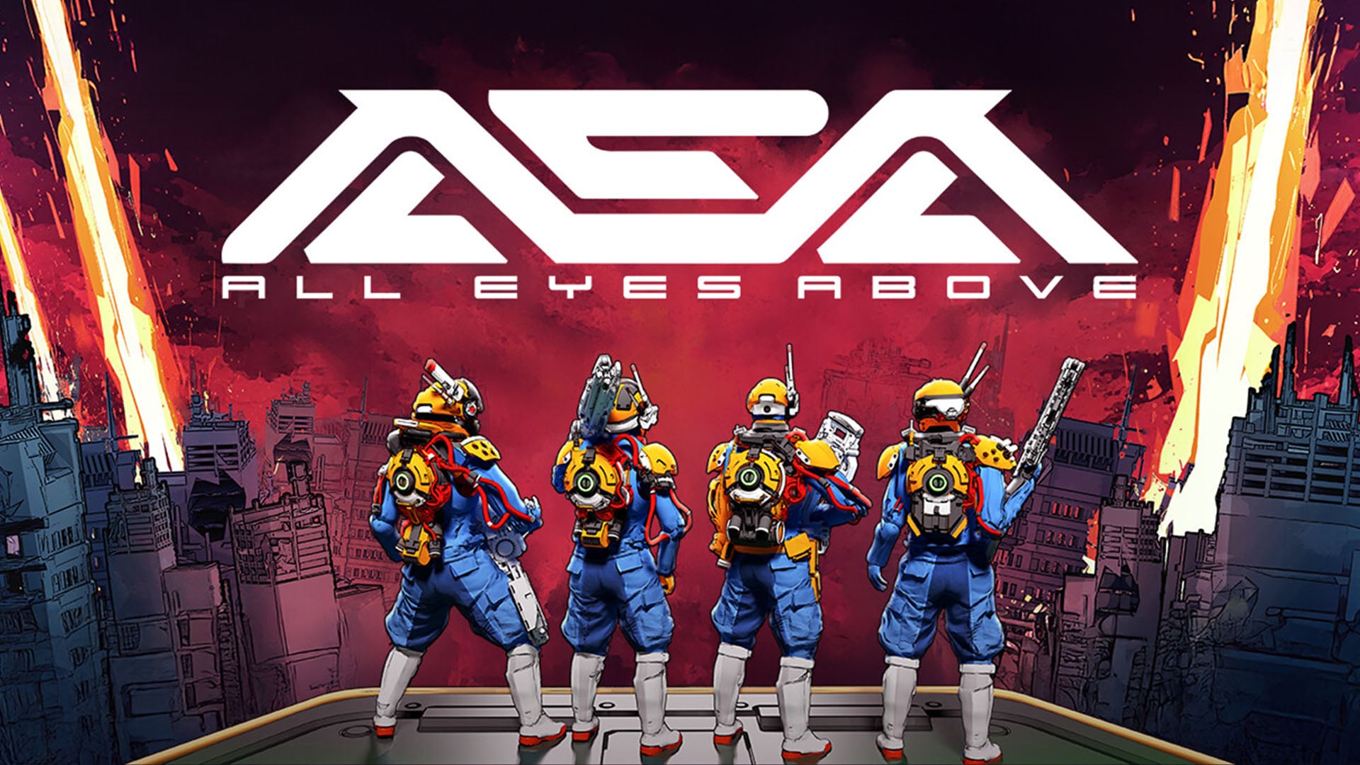 Cel-shaded co-op first-person shooter All Eyes Above announced for PC
