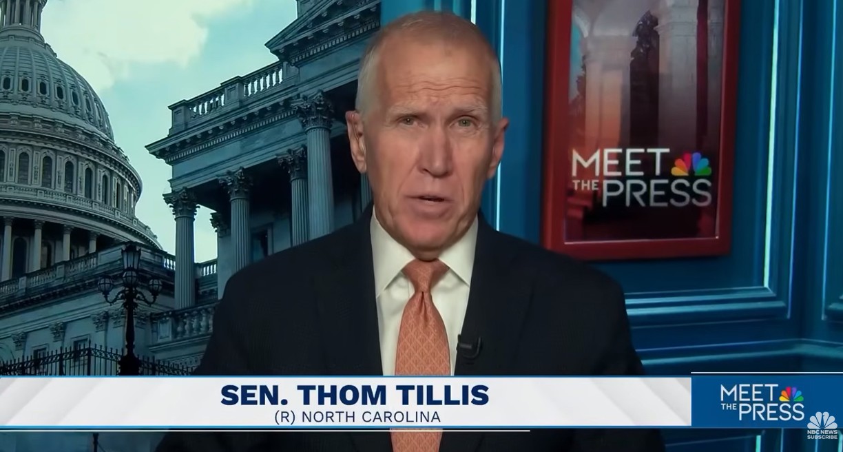 Tillis: I’ll Block Any AG Nominee Who Excuses Jan 6