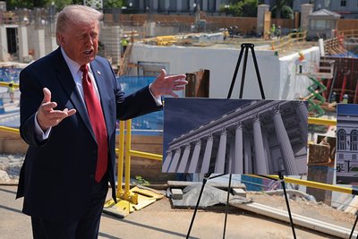 White House ballroom is turning into a symbol of Trump’s failures