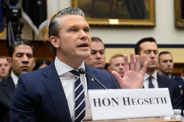 Hegseth Spars with Lawmakers over Iran