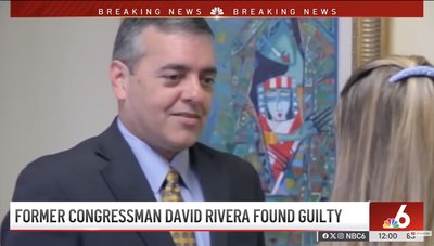 Former Florida GOP Congressman David Rivera Convicted of Secretly Acting as Unregistered Agent for Maduro’s Communist Venezuela