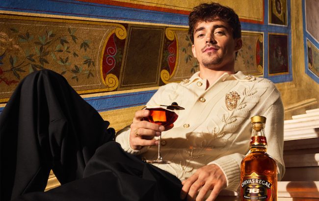 Chivas Regal and Charles Leclerc release 16YO whisky