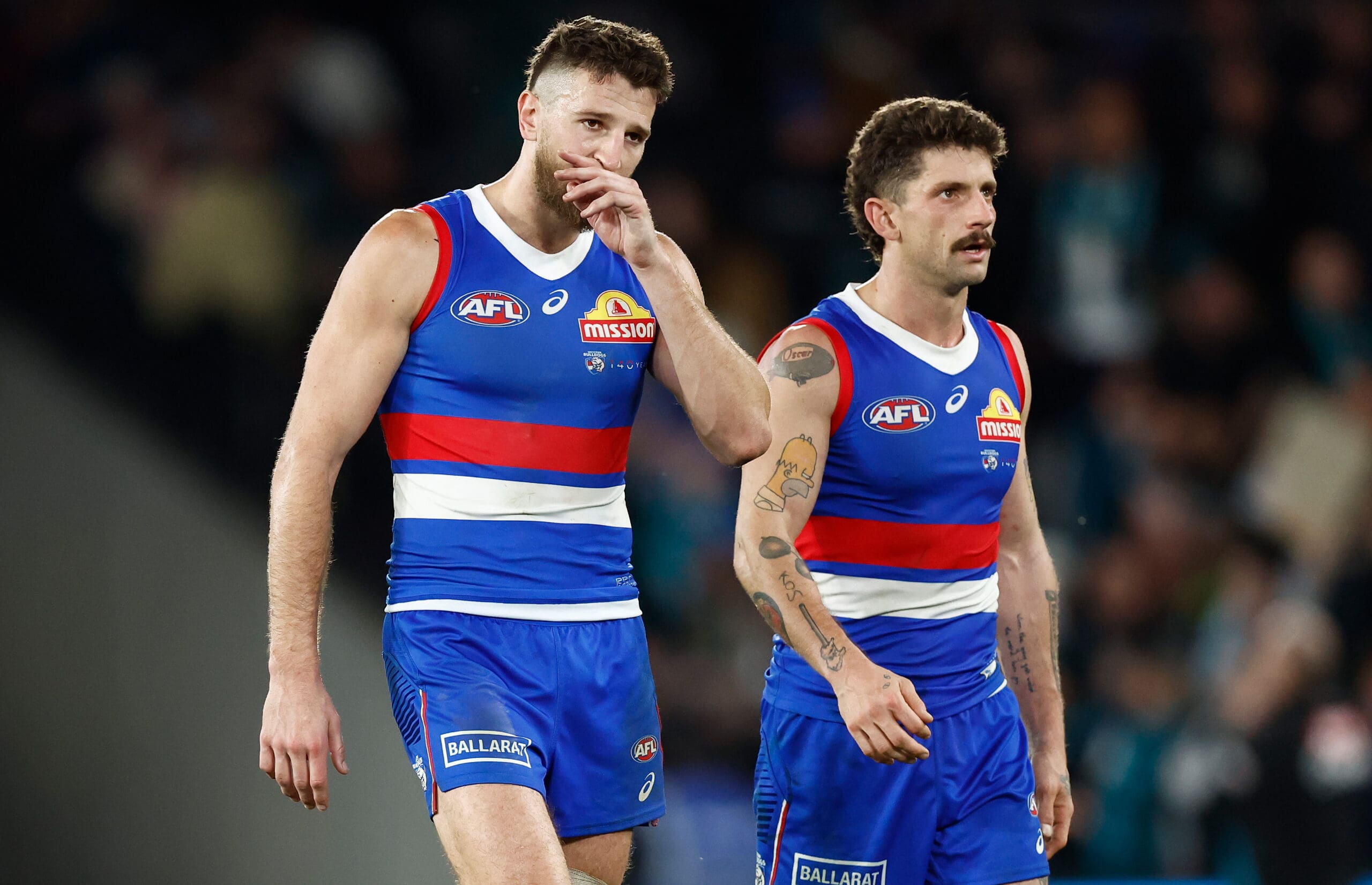 Western Bulldogs defender on “interesting” injury, teammate’s future following another concussion