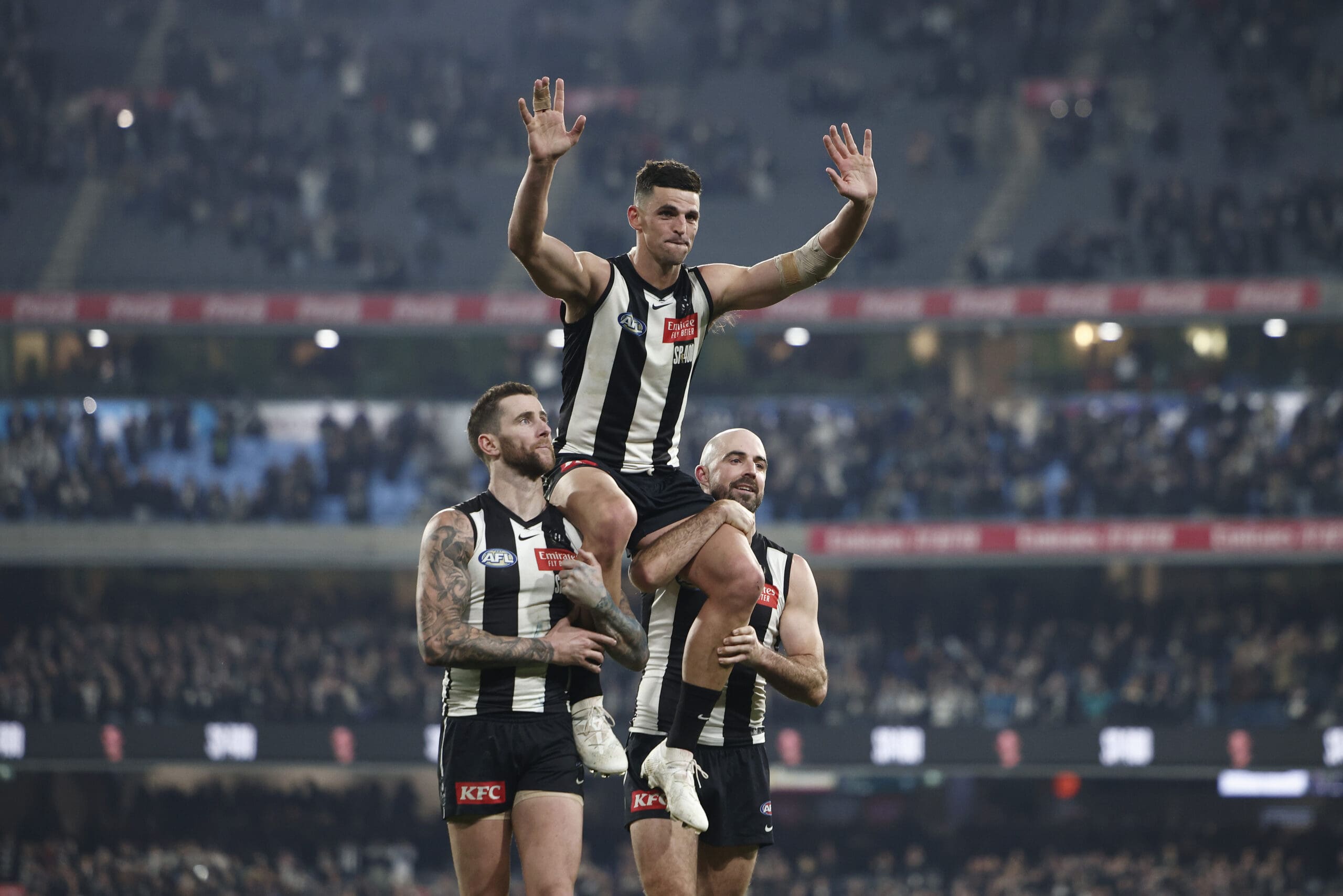Collingwood president weighs in on Pendlebury milestone