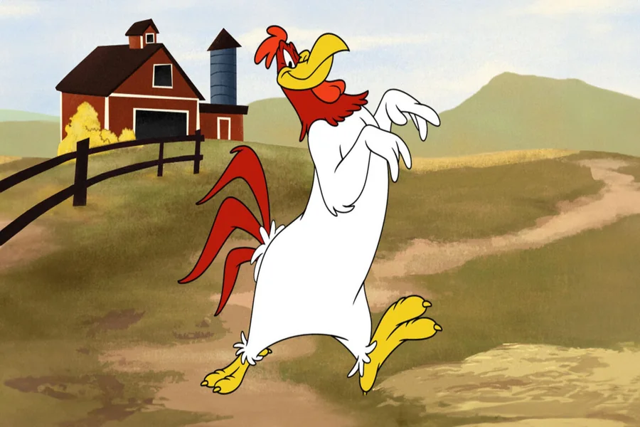 Chicken Cartoon Character Moments in Bright Animated Worlds